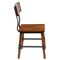Flash Furniture Rustic Antique Walnut Industrial Wood Dining Chair, PK2 2-XU-DG-W0236-GG - alternate 7